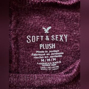 American Eagle Soft & Sexy Plush Top, Medium